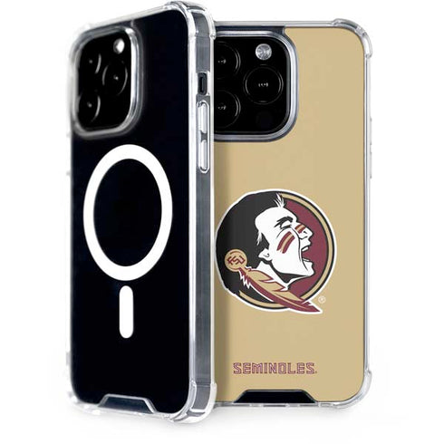 Florida State FSU Seminoles Logo iPhone 15 Pro MagSafe Case